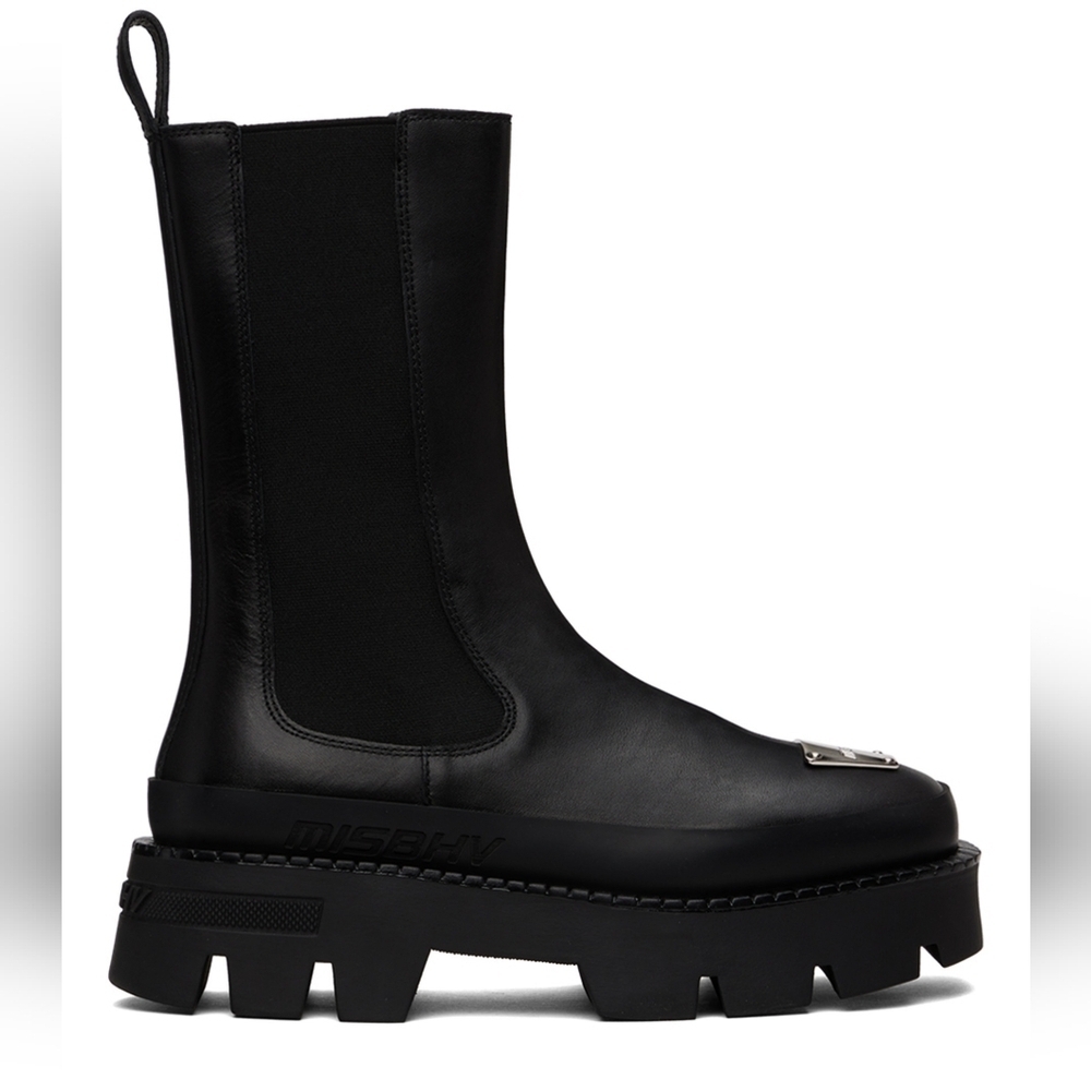 Misbhv Black 'The 2000' Chelsea Boots size 42 BNWB (no lid)